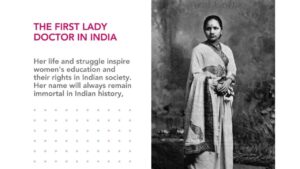 first lady doctor in India